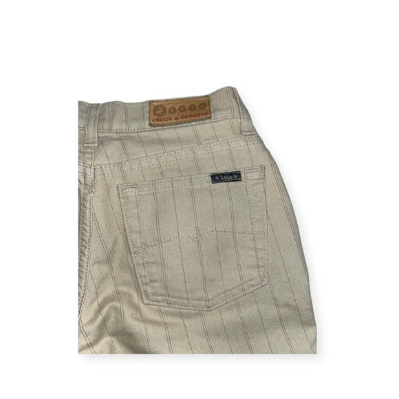 VINTAGE STRIPPED JEANS - Picture 3 of 3